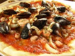Pizza ai frutti di mare